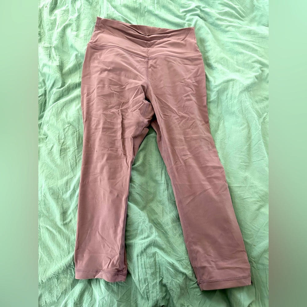 Mauve Buffbunny Capri Leggings